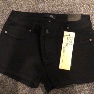 1822 denim black shorts. Never worn